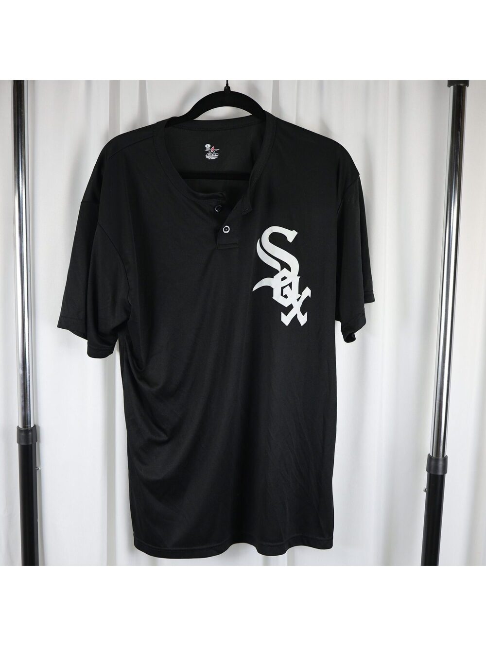 Chicago White Sox Black Button Front Jersey
